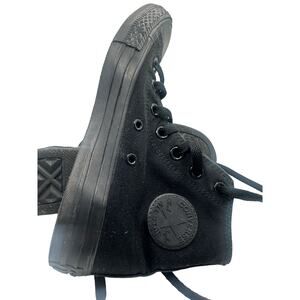 Converse All Star triple Black Chuck Taylor High Top Men’s sz 4  Women’s sz 6